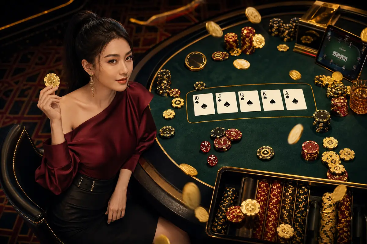 mm66r Baccarat VIP စားပွဲ